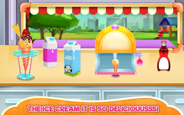 Ice Cream Truck Cooking android App screenshot 0