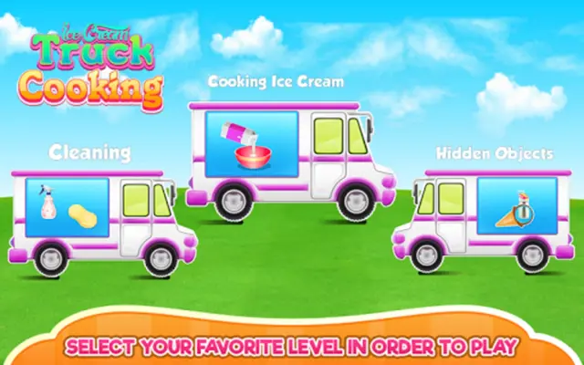 Ice Cream Truck Cooking android App screenshot 4