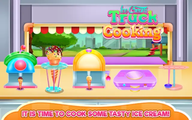 Ice Cream Truck Cooking android App screenshot 5